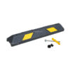 3 feet parking stopper made of Plastic-Rubber composite with accessories manufactured by Parking Block Direct.