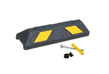 2 feet car stops with accessories manufactured by Parking Block Direct