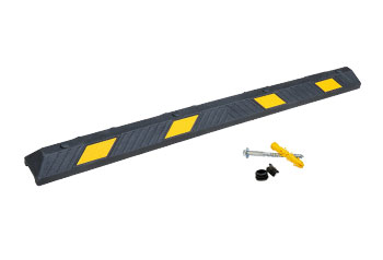 6 feet parking curbs with accessories manufactured by Parking Block Direct