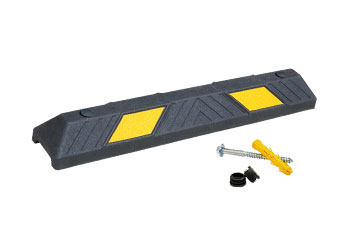 3 feet parking stoppers with accessories manufactured by Parking Block Direct