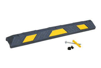4 feet wheel stops with accessories manufactured by Parking Block Direct